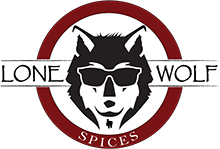 Lone Wolf Spices logo.